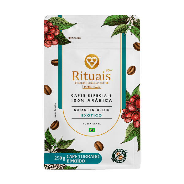 Cafe 250gr Exotico Rituais 3 Coracoes