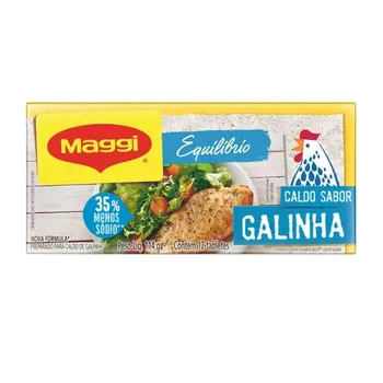 Caldo 114g Menos Sodio Galinha Maggi