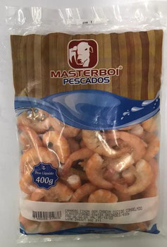 Camarao Cozido 400g S/Cabeça Masterboi