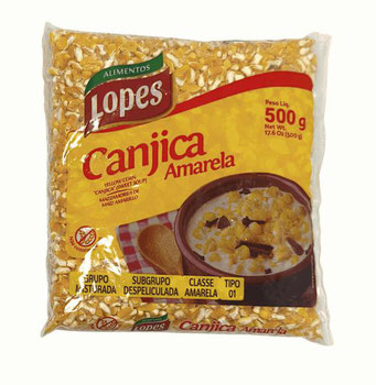 Canjica 500g Amarela Lopes