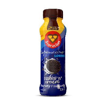 Cappuccino Pronto 3 coracoes 260ml Cookies Cream