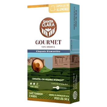 Capsula Cafe G 56g Com 10 Un Santa Clara