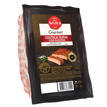 Carne Suina Costela Com Alecrim Gourmet Kg Congelada Seara