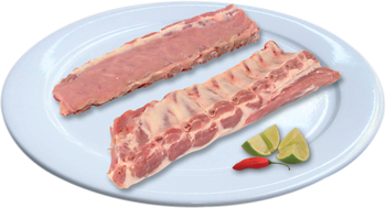 Carne Suina Costela Em Tiras Congelada Kg Saudali