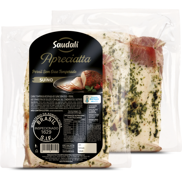 Carne Suina Pernil S/Osso Kg Congelado Saudali