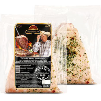 Carne Suina Picanha Temperada Congelada Kg Pantaneira