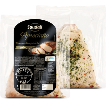 Carne Suina Picanha Temperada Congelada Kg Saudali