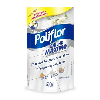 Cera Liquida 500ml Refil Incolor Poliflor