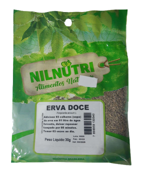 Cha Erva Doce 30g Nilnutri