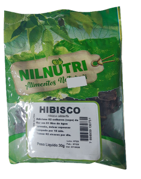 Cha Hibiscus 30g Nilnutri