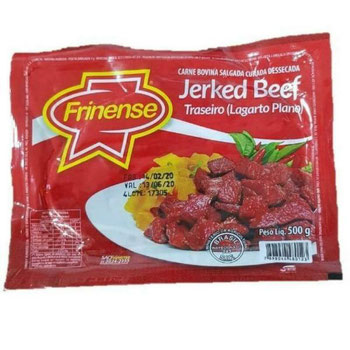 Charque Lagarto Plano Jerked Beef Kg Traseiro Frinense