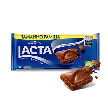 Chocolate 145g Ao Leite Lacta