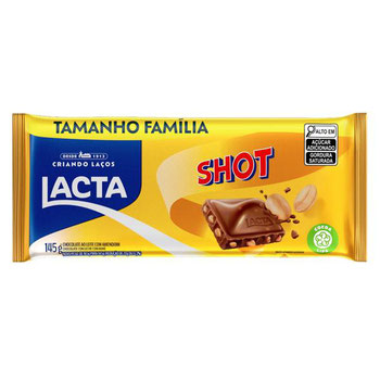Chocolate 145g Shot Lacta