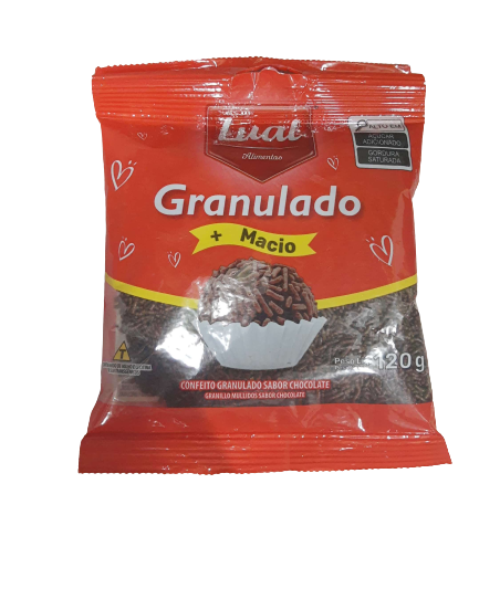 Chocolate Granulado 120g Lual