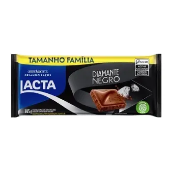 Chocolate Laka Diamante Negro Lacta 145g