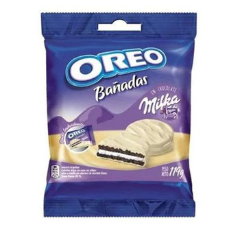Chocolate Oreo Banadas 119gr Milka