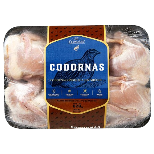 Codorna Cong.Sem Miudos 820g V.German