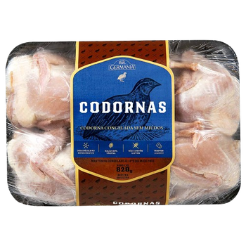 Codorna Cong.Sem Miudos 820g V.German