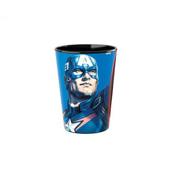 Copo Capitao America 320ml Plasutil
