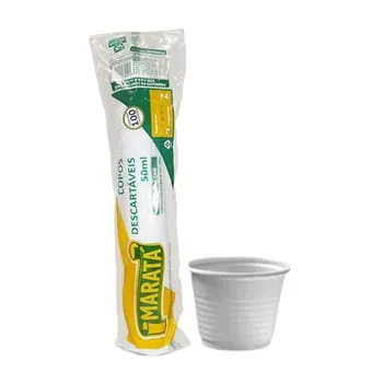 Copo Descartavel 50ml Com 50un Cafe Marata