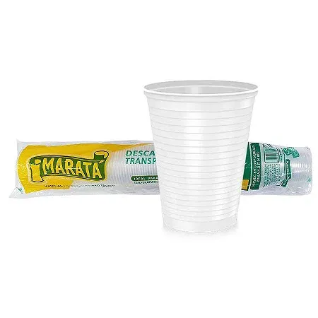 Copo Descartavel Marata Transparente 500ml