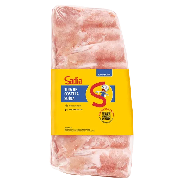 Costela Suina Tira Kg Congelado Sadia