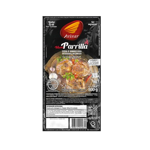 Coxa C/Sobrecoxa 1kg Desossa.E Def.Aviva