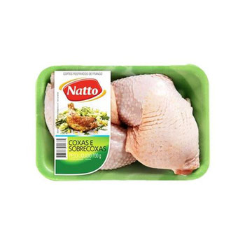 Coxa Com Sobrecoxa Frango 700g Resfriada Natto