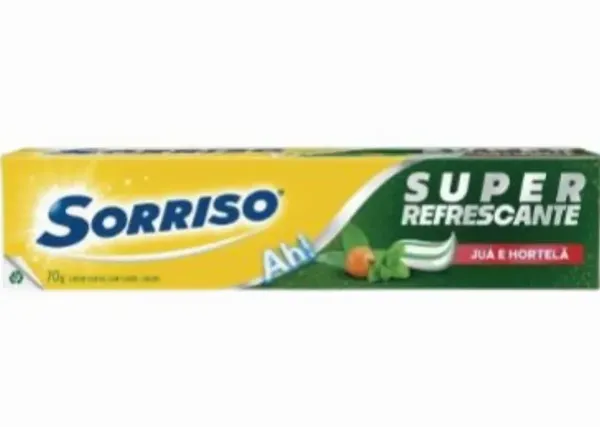 Creme Dental 70g Sorriso Jua Hortela