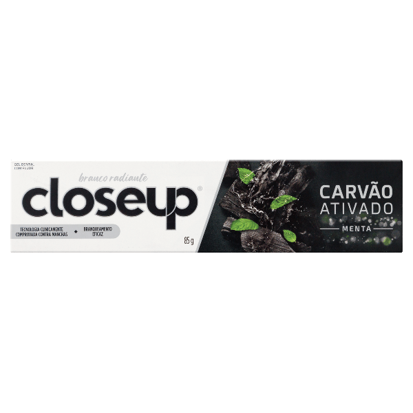 Creme Dental 85g Carvão Ativado/Menta