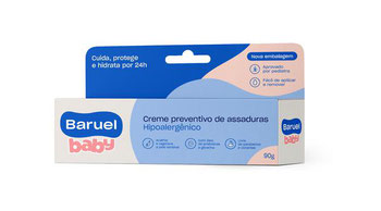 Creme Prev.De Assaduras 90g Baruel Baby