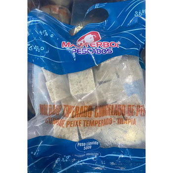 Cubo De Peixe Tilapia 500g Masterboi