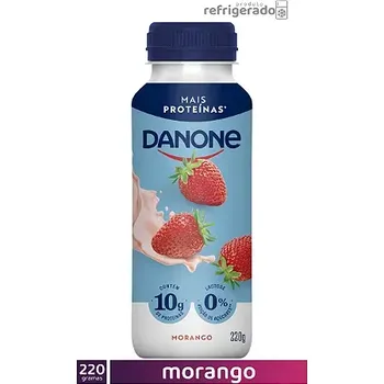 Danone Liquido 10g De Proteina Morango 220g