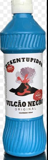 Desentupidor 500ml Vulcao Negro Fort Max