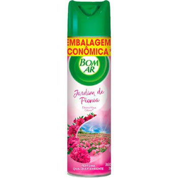 Desodorizante 360ml Embalagem Economica Jardim De Peonia Bom Ar