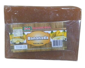 Doce Bananada 750g Maringa