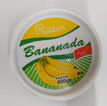 Doce Bananada 500g Poly Maringa