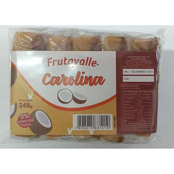 Doce Carolina Pote 308g Frutavalle