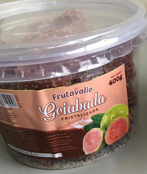 Doce Goiabada Cristalizado Pote 400g