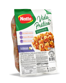 F.De Peito Em Cubos Temp/Bbc 600g Natto