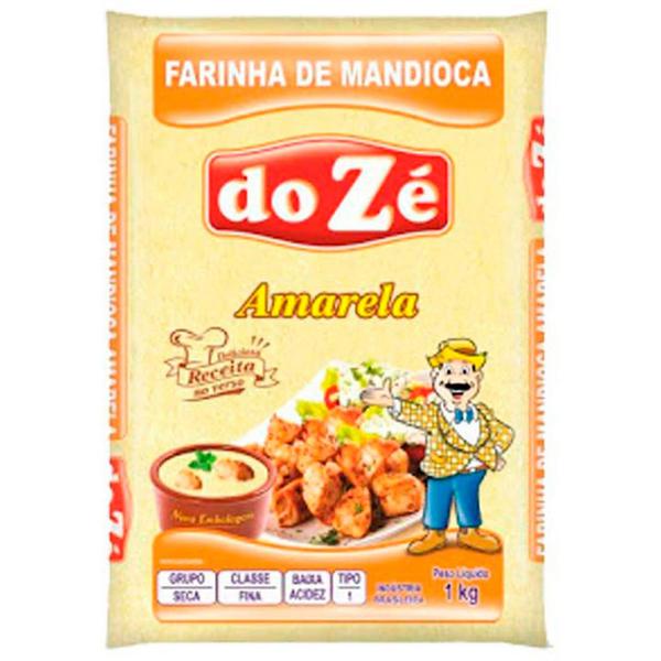Farinha De Mandi. Amarela 1kg Seu Ze