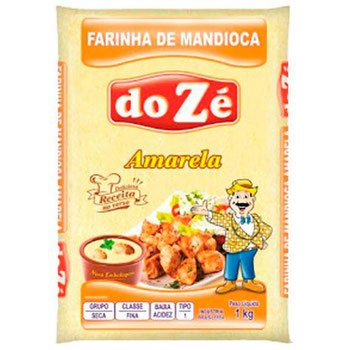Farinha De Mandi. Amarela 1kg Seu Ze