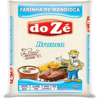 Farinha De Mandioca 1kg Seu Ze
