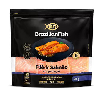 File De Salmao  500g Cong Brazilian Fish