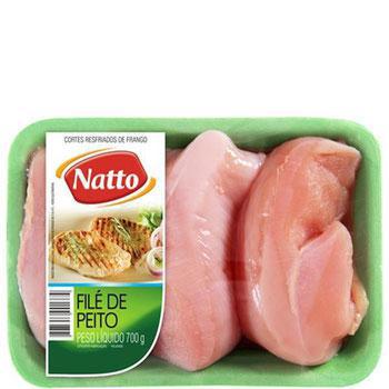 File Peito De Frango 700g Resfriado Bife Fatiado Natto