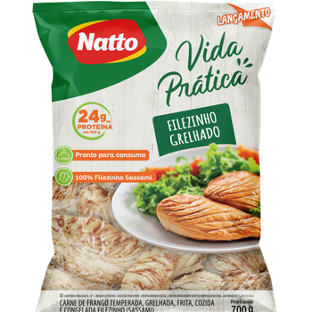 Filezinho Frango  Grel Temp 700g Natto
