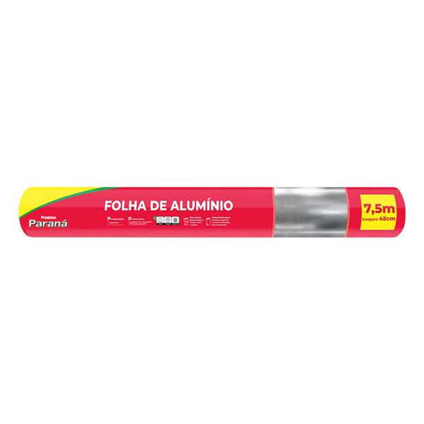 Folha Aluminio Parana 7,5x40cm