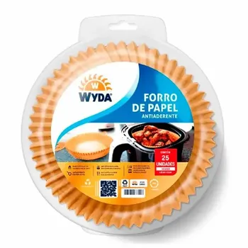 Forro De Papel Com 25 Grande 20x4,5cm Wyda