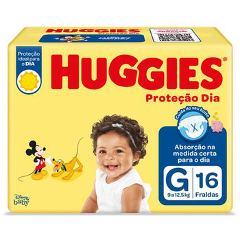 Fralda Descartavel Jumbinho g Com 16 Huggies