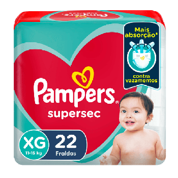 Fralda Desc. Pants At Xg C/22un Pampers